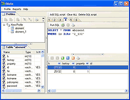 SQL Mage for MySQL screenshot